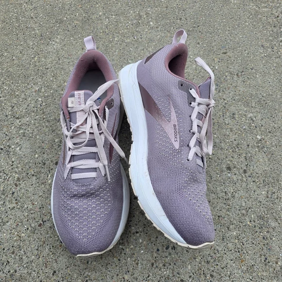 Brooks Revel Lavender Sneakers Women Size 11 - Picture 10 of 12